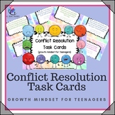 Conflict Resolution Task Cards - social skill and growth m