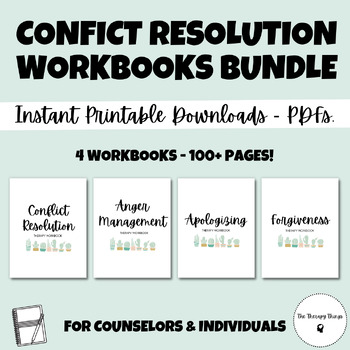 Preview of Conflict Resolution Workbook BUNDLE