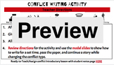 Conflict Shared Writing Activity