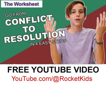 Preview of Conflict To Resolution (Editable)