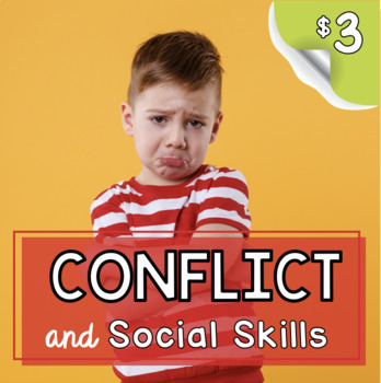 Preview of Conflict and friends - Social skills - problem solving - conflict resolution
