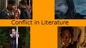 Preview of Conflict in Literature PowerPoint