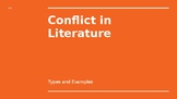 Conflict in Literature Types and Examples Power Point Lesson