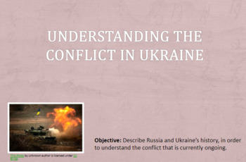 Preview of Review of Conflict in the Ukraine: 1-2 Day Lesson