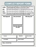 Conflict or Bullying Report Form
