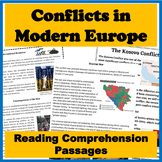 Conflicts in Modern Europe Reading Comprehension-Kosovo,Ir