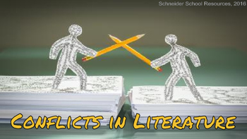 Preview of Conflicts in Literature Powerpoint