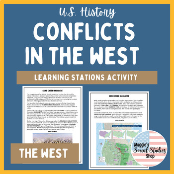 Preview of Conflicts in the West [1864 - 1906] | Stations Activity