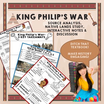 Preview of Confronting History: King Philip's War Lesson Kit!