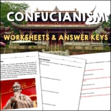 Confucianism Reading Worksheets and Answer Keys World Religions