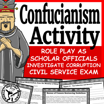 Preview of Confucianism Simulation - Ancient & Medieval Chinese Dynasties Activity