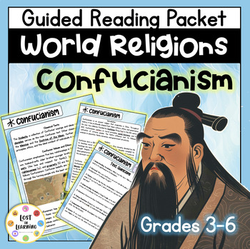 Preview of Confucianism || World Religions || Guided Reading Comprehension || Text & Qs