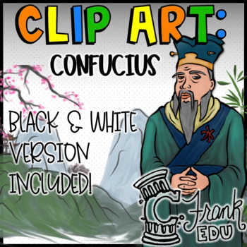 Preview of Confucius Clip Art (5 total images)