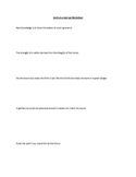 Confucius Sayings Worksheet