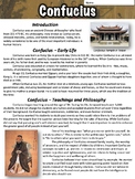 Confucius Worksheet