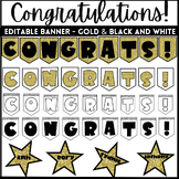 Congratulations Banner - Editable
