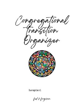 Preview of Congregational Transition Organizer