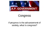 Congress Lecture Slideshow A.P. Government