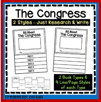 Preview of Congress Report, US Government Flip Book, US Congress Research