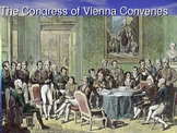 Congress of Vienna (end of the French Revolution) PPT