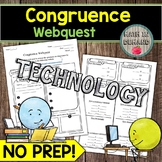 Congruence Webquest (Congruence Theorems and Statements)