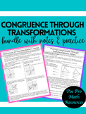 Congruence with Sequences of Transformations