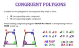 Congruent Polygons and Triangle Sum Theorem Notes