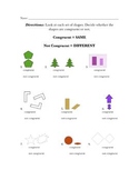 Congruent Shapes Practice/Assessment