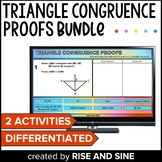 Congruent Triangle Proofs Digital Activity BUNDLE