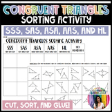 Congruent Triangles Sorting Activity
