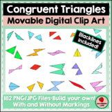 Congruent Triangles - Movable Digital Clipart Images Geome