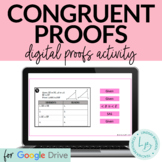 Congruent Triangles Proofs Activity DIGITAL VERSION
