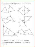 Congruent Triangles Puzzle