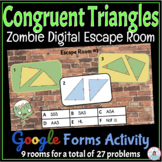 Congruent Triangles SSS SAS ASA AAS HL  - Zombie Digital M