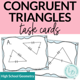 Congruent Triangles Task Cards