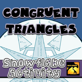 Congruent Triangles: Winter Snowflake