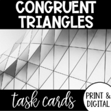 Congruent Triangles and Proofs Task Cards SSS SAS ASA AAS 