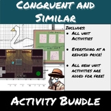 Congruent and Similar-Activities Bundle
