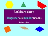 Congruent and Similar Shapes Smart board lesson