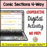 Conic Sections Digital 4-Way Activity for Google Slides™ D