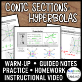 Conic Sections | Hyperbolas Lesson | Video | Guided Notes 