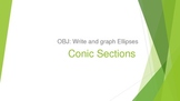 Conic Sections: Properties of Ellipse Equations and Graphs