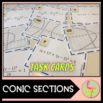 Preview of Conic Sections Sort and Match Activity
