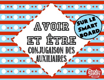 Preview of Conjugaison AVOIR et ÊTRE // Leçon sur Notebook / French Verb Conjugation