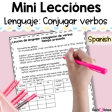 Conjugar verbos | Mini lecciones de lenguaje | Conjugate V
