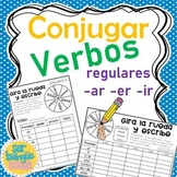 Conjugar verbos regulares -ar  -er  -ir
