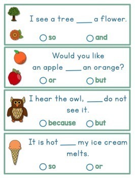 Conjunctions | 1st Grade Grammar | Mini Lesson by First Grade Buddies