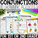Conjunction Activities, Grammar Worksheets & Conjunctions 