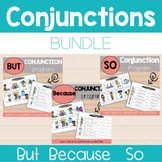 Conjunctions for Speech Therapy BUNDLE: But - So - Because