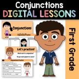 Conjunctions 1st Grade Interactive Google Slides | Daily G